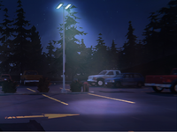 Parking Lot - Night