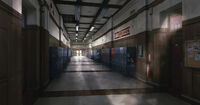 Blackwell Academy corridor.