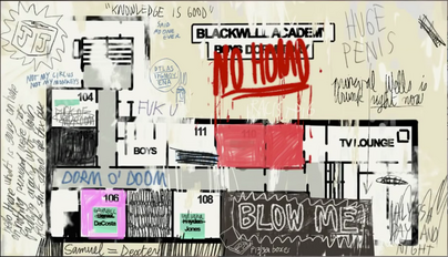 Dormitory Boys floor map