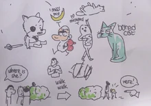 Desenhos da Kate