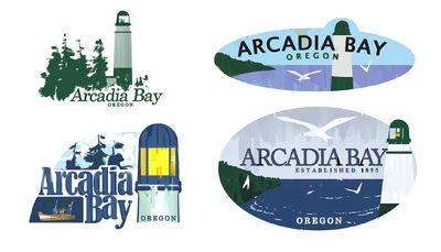 Arcadia logo concepts