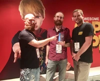 Luc Bagadhoust, Michel Koch and Raoul Barbet at E3 2018.[46]