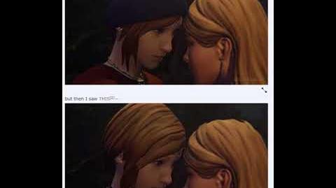 LiS Chloe x Rachel Kiss Alternative Versions Comparison