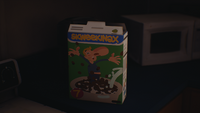 A Skweekinax cereal box in Episode 4 of Life is Strange 2.