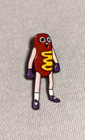 Hawt Dawg Man Enamel Pin (£7.99)