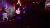 Trevor dancing with Dana at the party ("Dark Room")