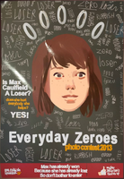 Everyday Heroes Contest poster has been replaced with "Everyday Zeroes"