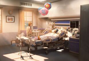 Life is Strange Hospital Ending Sacrifice Chloe Concept Art