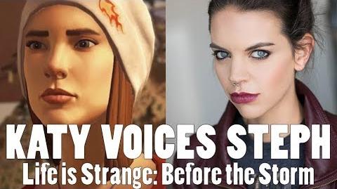 Katy voices Steph in Life is Strange Before the Storm!