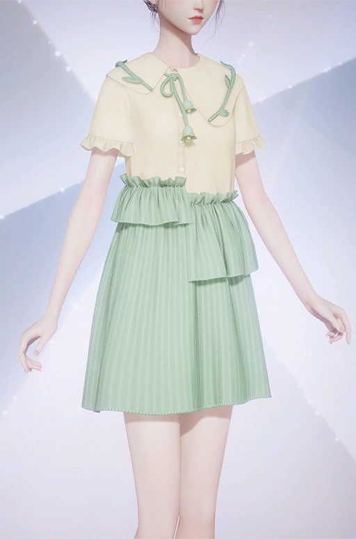 Green Cutie (Dress) | Life Makeover Wiki | Fandom