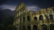 The Colosseum exterior.