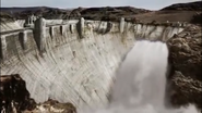 The Hoover Dam during the earthquake.