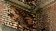 Damage to the buildings of the hospital.