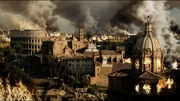 Rome during the fire, along with the Colosseum.
