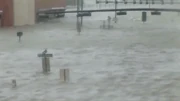 The waves of the Atlantic Ocean continuously flood .