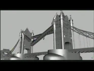 "teams quickly generated simple graphics and animatics" [one for the Tower Bridge]