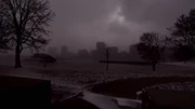 . A partial abandoned city.