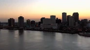 New Orleans in the time of humans,