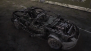 A car in Detroit decays.
