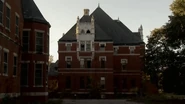 The administrative building of Norwich Hospital.