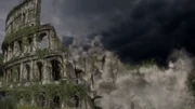 The  crumbles in an earthquake.