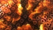 The entire pool of fuel rods become a boiling bonfire.