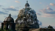 The dome of  collapse.