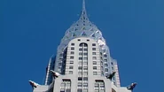The Chrysler Building's spire.