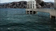 Lake Mead became full and starts to spill.