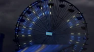 The lights show stops.