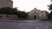 The Alamo after people disappeared.