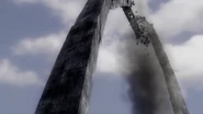 The Gateway Arch collapses.