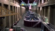 Inside Hoover Dam.