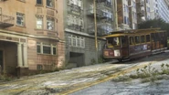 San Francisco after 2 years, with one of the cable cars.