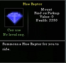 Blue Raptor | LifeForge Wiki | Fandom