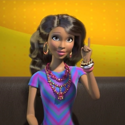 Barbie life in the dreamhouse nikki top