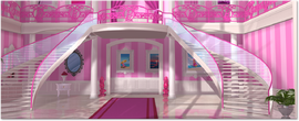 Barbie house stairs deals