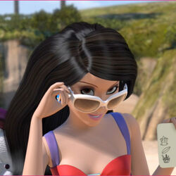 Barbie life in the dreamhouse raquelle top