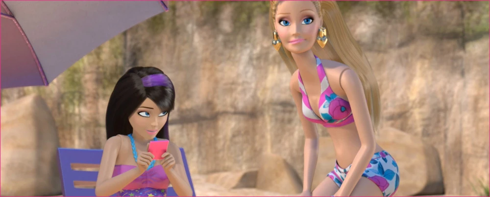 barbie life in the dreamhouse day at the beach