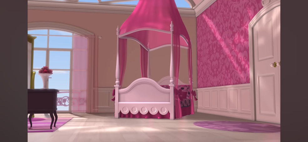 Barbie bedroom disney princess new arrivals