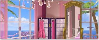 barbie dream house bedroom