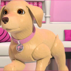 Barbie Dreamhouse chien Taffy - 18 cm