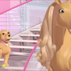 Barbie life in sales the dreamhouse horse name