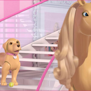 barbie dream house horse