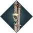 Wooden pillar with shield2