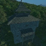 Holzbergfried (Luftansicht)