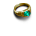 Gold emerald ring