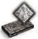 Case hardened iron bar
