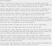 A letter in reply to Jazz' letter.