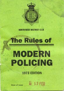 Rules of modern policing promo